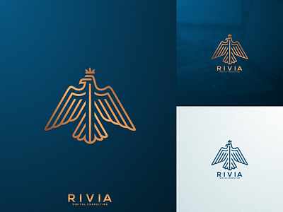 Luxury Eagle artwork brand identity creative eagle graphic design illustrator logo luxury