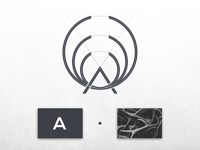 A + Antlers | using grid antlers artismdesign artwork branding creative graphicdesign lettering lineart logo simple