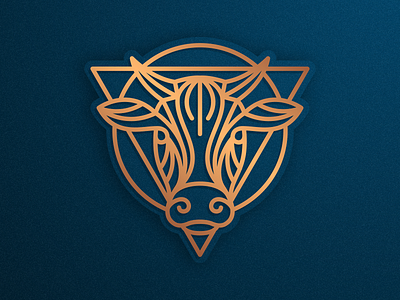 COW animal artismstudio artwork brandidentity branding cow creative graphicdesign icon illustrator lineart logo luxury monoline photographer tshirt