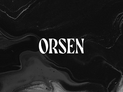 Orsen branding coffee identity logo logotype roasters typelogo typography
