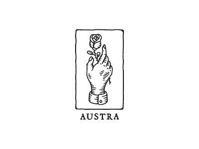 Austra branding handcrafted handmade identity logo mark typography