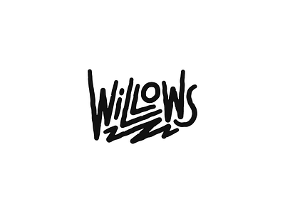 Willows branding design logo logotype typography