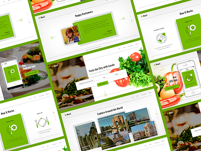 Food Catering catering clean design figma food icons illustrations landing on demand restaurant search testimonials ui ux web