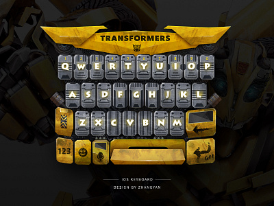 keyboard iron keyboard transformer ui