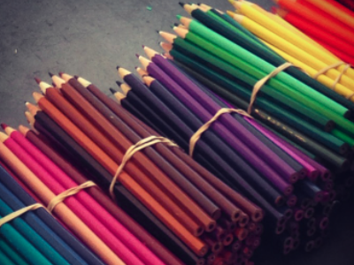 Colored Pencil Vine Still