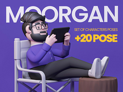 Moorgan 3d characters (v1.0)