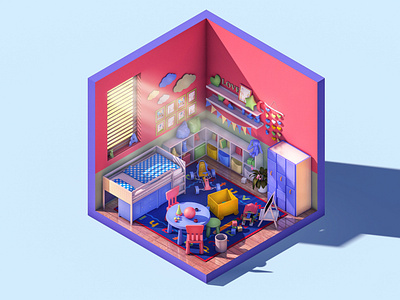 3D isometric