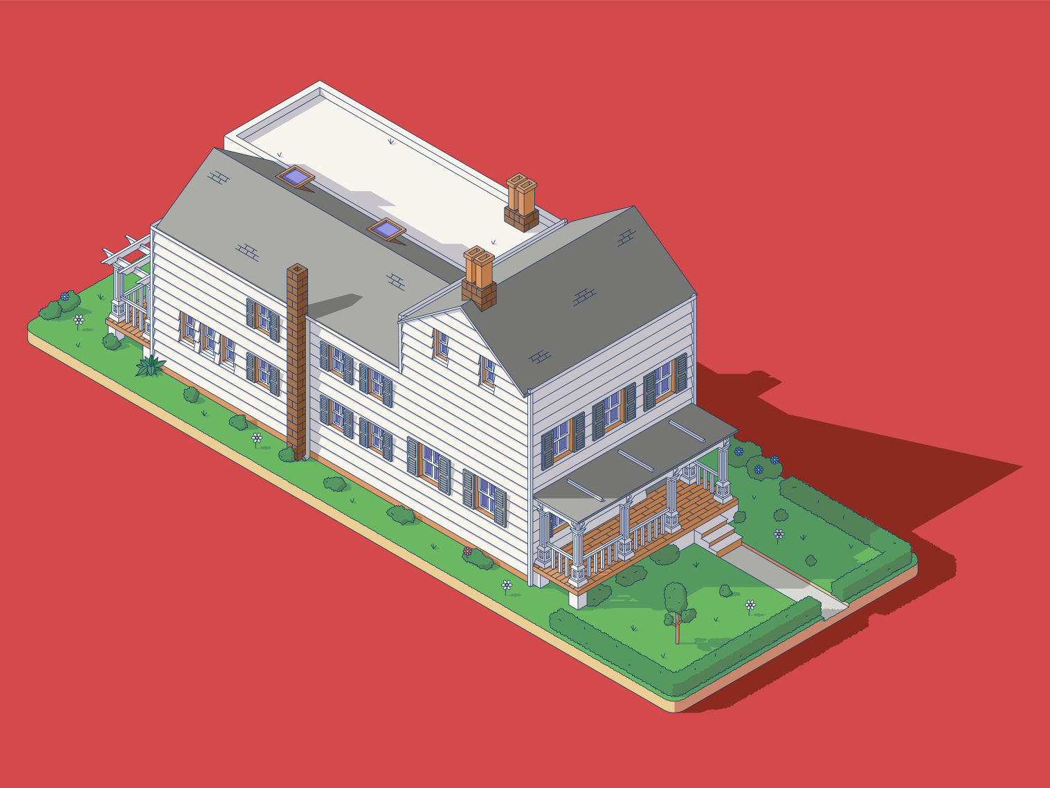 Einstein's home by Pablo Caprino on Dribbble