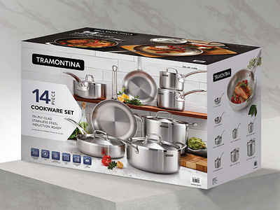 TRI-PLY CLAD Cookware Packaging