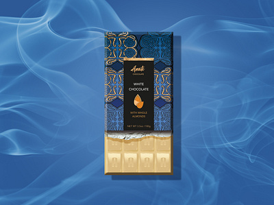 AMATI White Chocolate Packaging branding design graphic design packaging design