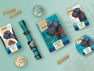 Dog Food packaging concept branding design graphic design illustration packaging design