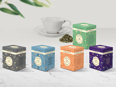 Tea Packaging Concept branding design graphic design packaging design