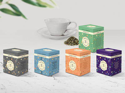 Tea Packaging Concept branding design graphic design packaging design