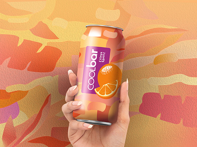 Citrus Spritz Packaging Concept branding design graphic design illustration packaging design