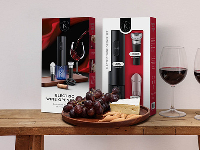 electric wine opener packaging