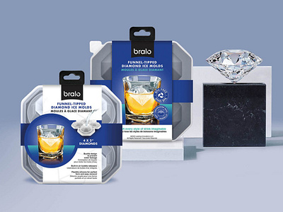 ice mold packaging branding cookware packaging design graphic design packaging design
