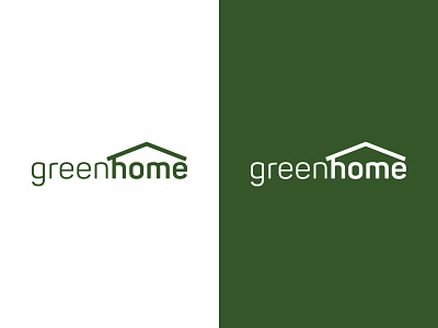 Green Home Logo Project brand identity branding graphic design green green home home identity logo logo design vector