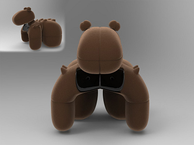 Plush Toy 3d 3ds max graphic design toy