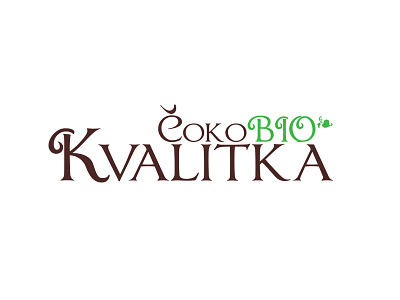 Logo CokoBIO Kvalitka bio chocolate coko food kvalitka logo meal