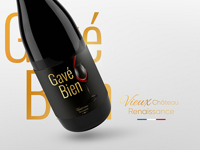 Modern & Luxury Wine label design 🍷