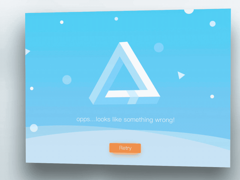 404 Page 404 animation dribbble motion graphic principle ui web