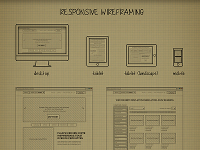 Responsive wireframing