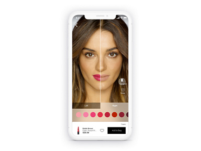 Macy's App - Augmented Reality (AR) - Cosmetics