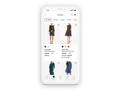 Macy's App Redesign - Browse Page