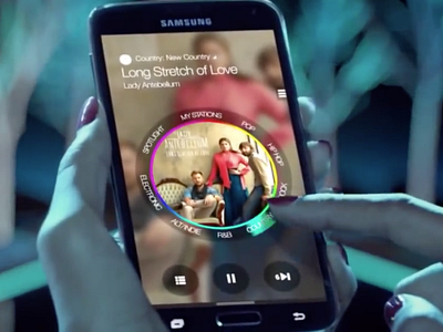 Samsung Milk Music - Mobile App