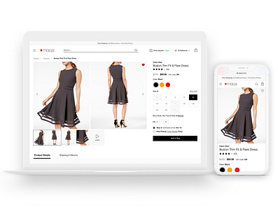 Macy's.com Redesign Product Page