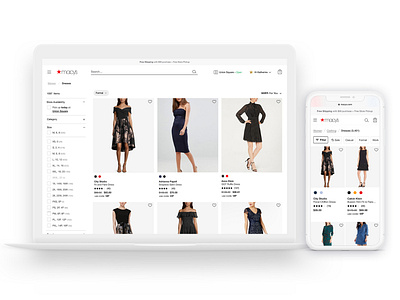 Macy's.com Redesign Browse Category