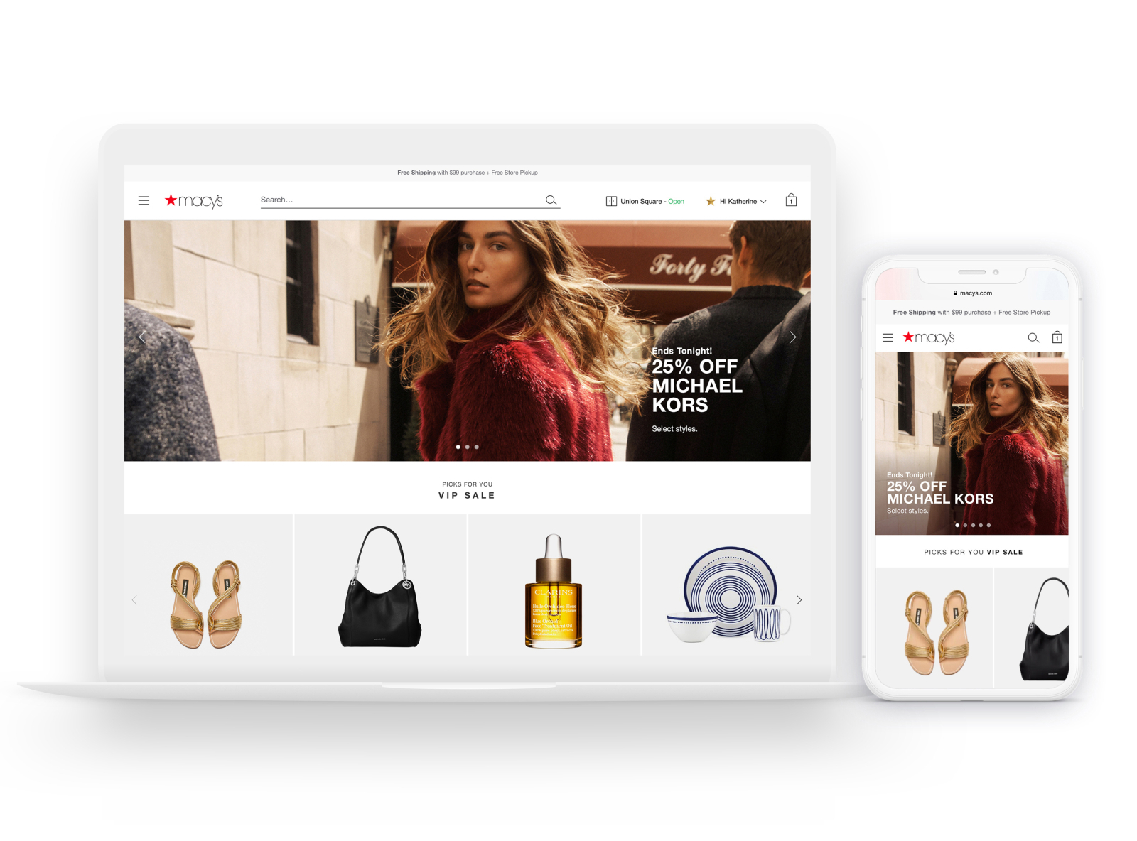 Macy's.com Redesign Home Page by Willy Lai, CDO / VP Product Design ...