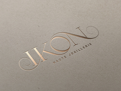 IKON Jewelry Serif typography design