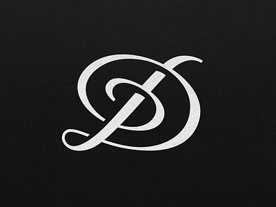 DP Monogram Classic Script Design 2 by PANTER on Dribbble