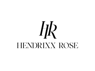 Hendrixx Rose Fashion Logo Serif Type