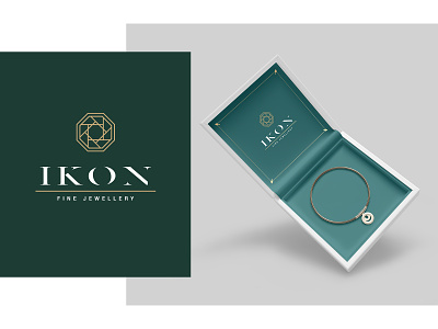 IKON Jewelry Box Packaging Mockup