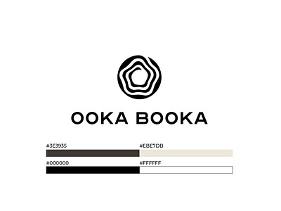 Ooka Booka Donut Shop Patisserie Logo Identity