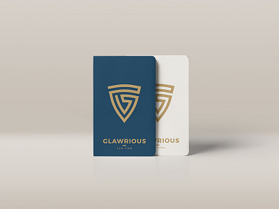 Glawrious Notebooks app branding classy design identity law logo lettering logo logo design luxury minimal notebook panter panter vision project symbol type typeface typography vector