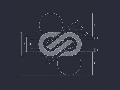 SHALOM Church Golden Ratio blueprint logo branding branding and identity church logo golden ratio golden ratio logo logo minimal modern monogram panter vision