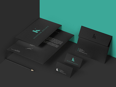 Alistair Kelsey stationery design jewelry logo branding corporate branding corporate design corporate identity elegance icon identity jewelry jewelry logo jewelry stationery k logo logo logo design luxe luxury minimal panter vision stationery design stationery mockup ui