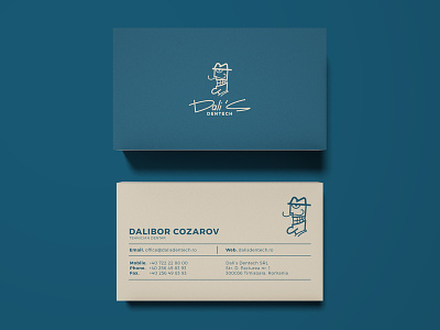 Dali's Dentech Business Card Design