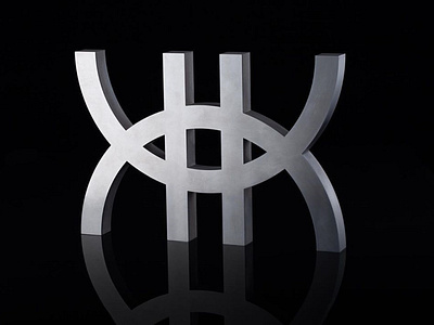 Stainless steel KHATA Logo