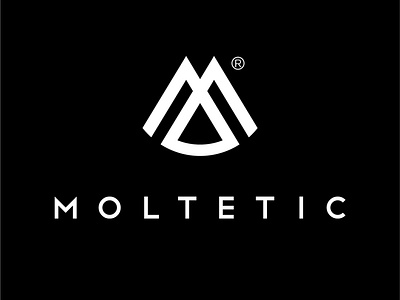 MOLTETIC Coffee Logo wordmark design