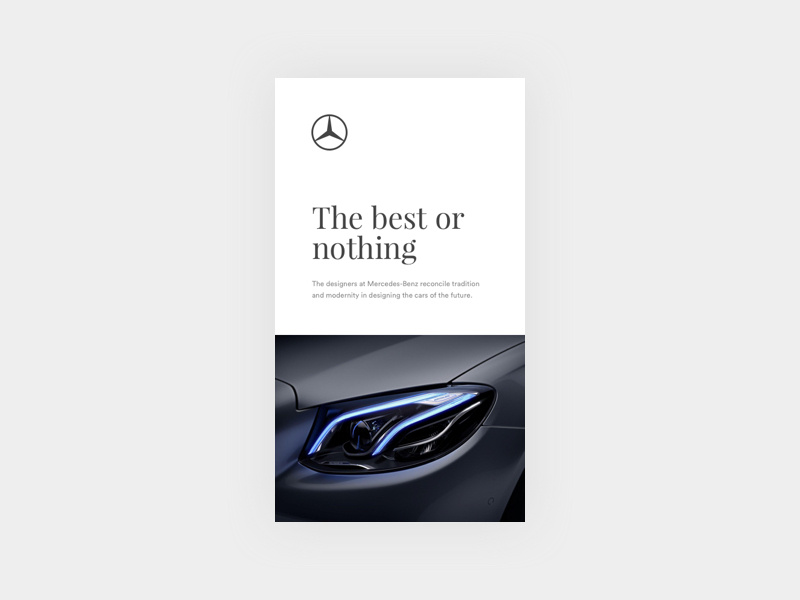 Mercedes-Benz Design Insight benz mercedes minimal concept vehicle mercedesbenz android ios mobile automotive