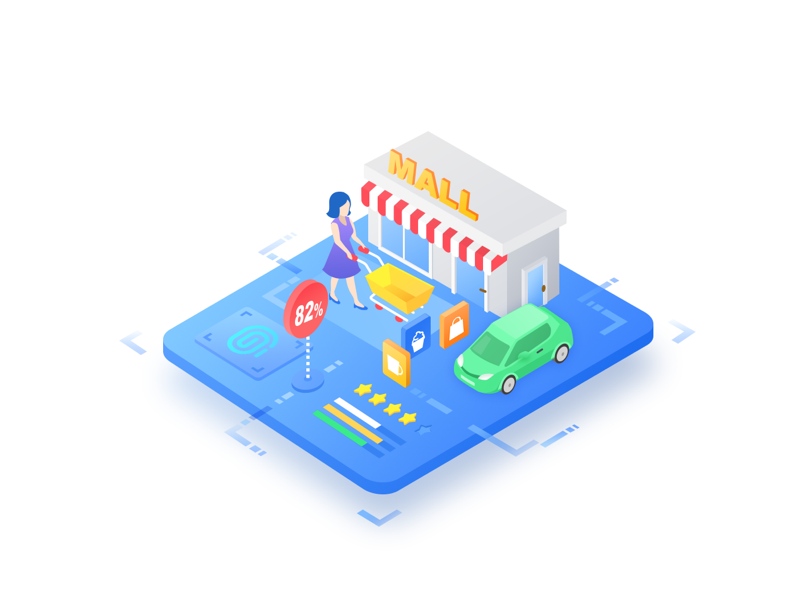 Data illustration work2 by Ananason for New Beee on Dribbble