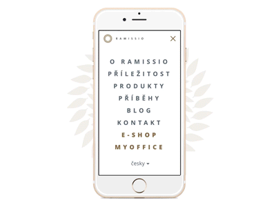 Ramissio - Mobile web animation animation app best flat ios iphone landing mobile page social web