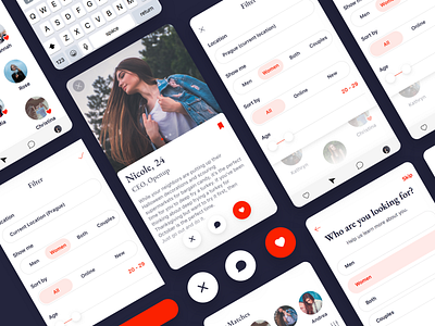 "Open Dating" App - Section Overview