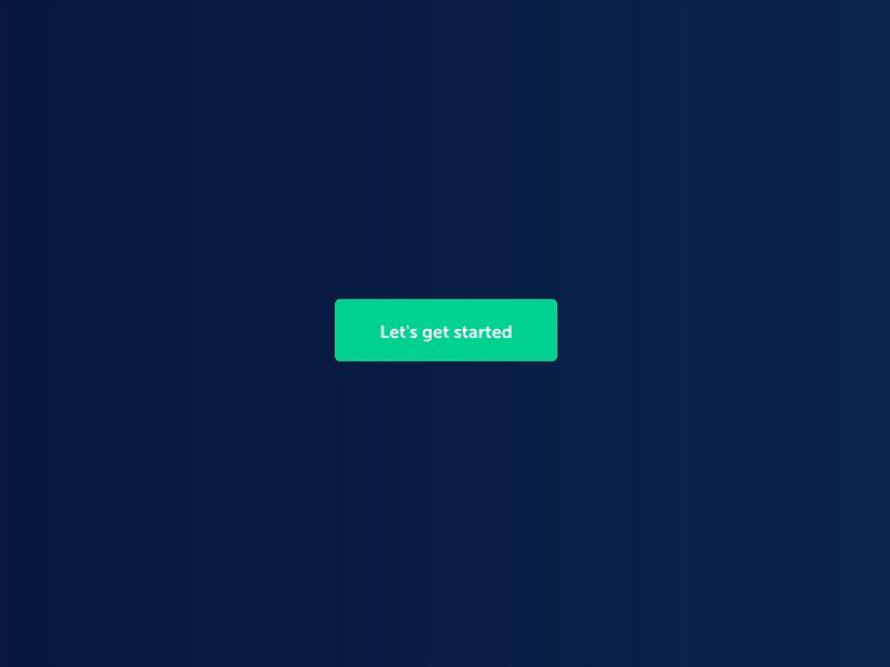 Hosting Website Landing Page - Button Animation Concept