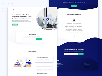 WeekDesk - Landing Page