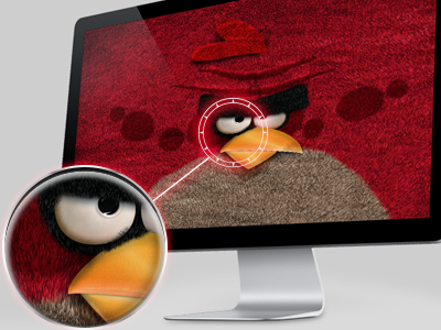 The Angriest Bird angry birds texture wallpaper